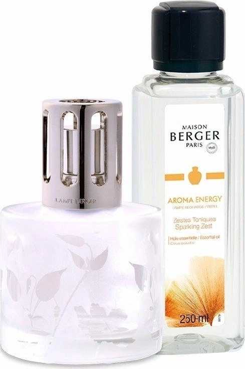 Maison Berger Paris Dárková sada: katalytická lampa Aroma + Energy – Čerstvé tonikum, 250 ml