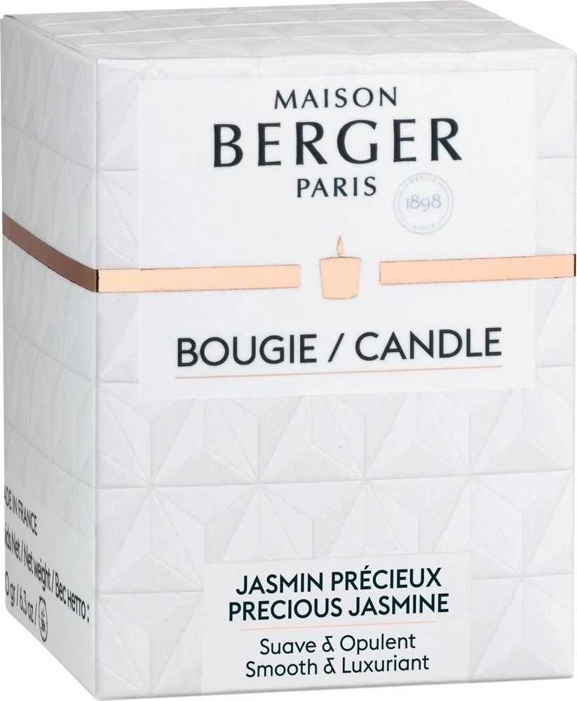 Maison Berger Paris Clarity svíčka Vzácný jasmín, 180 g
