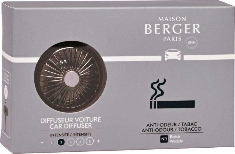 Maison Berger Paris Vůně do auta Antiodour tabák - Dřevitá vůně