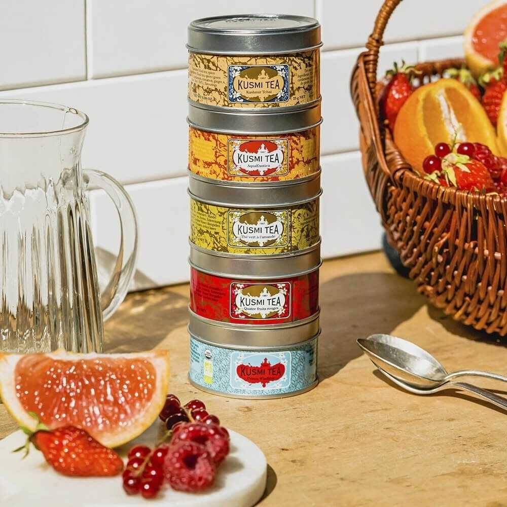 Kusmi Tea Originals Teas dárkový set, 5 x 25 g