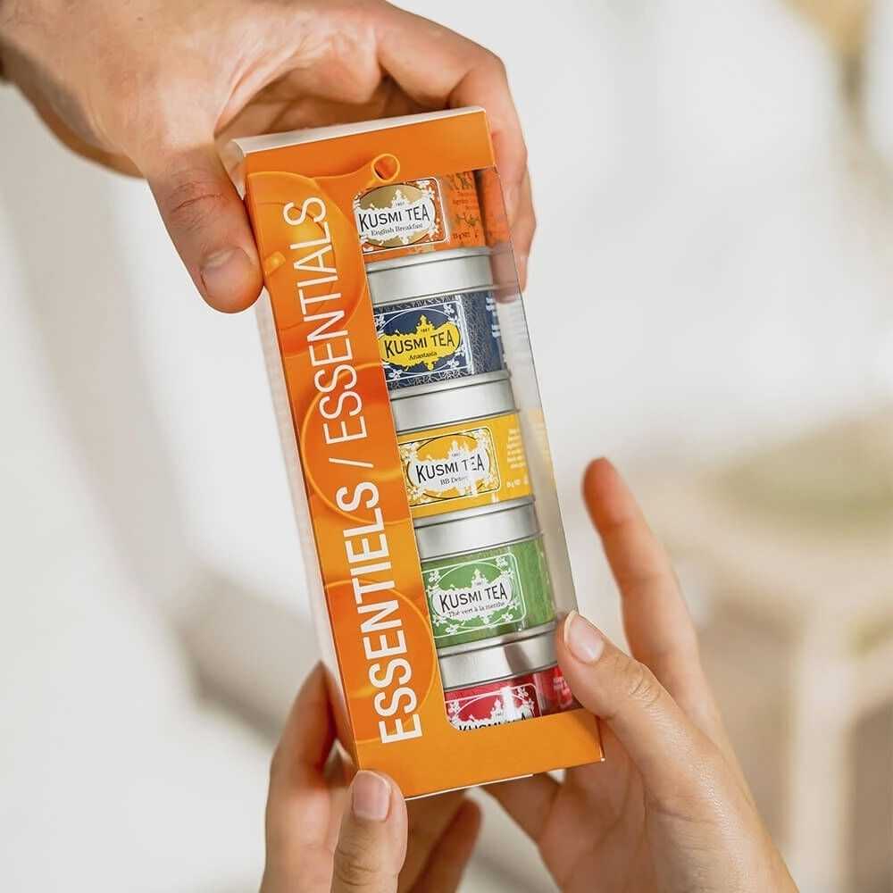 Kusmi Tea Originals Teas dárkový set, 5 x 25 g