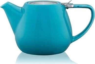 Kusmi Tea Keramická čajová konvice T.Totem s filtrem, 1,1 l, tyrkysová
