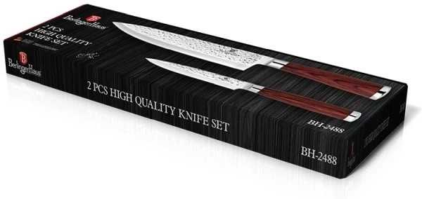 Berlingerhaus Sada nožů nerez 2 ks Ebony Line Rosewood BH-2488