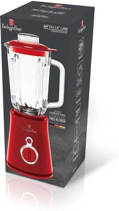 Berlingerhaus Mixér stolní 1,5 l Burgundy Metallic Line BH-9443