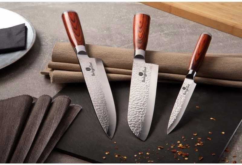Berlingerhaus Sada nožů nerez 3 ks Ebony Line Rosewood BH-2482