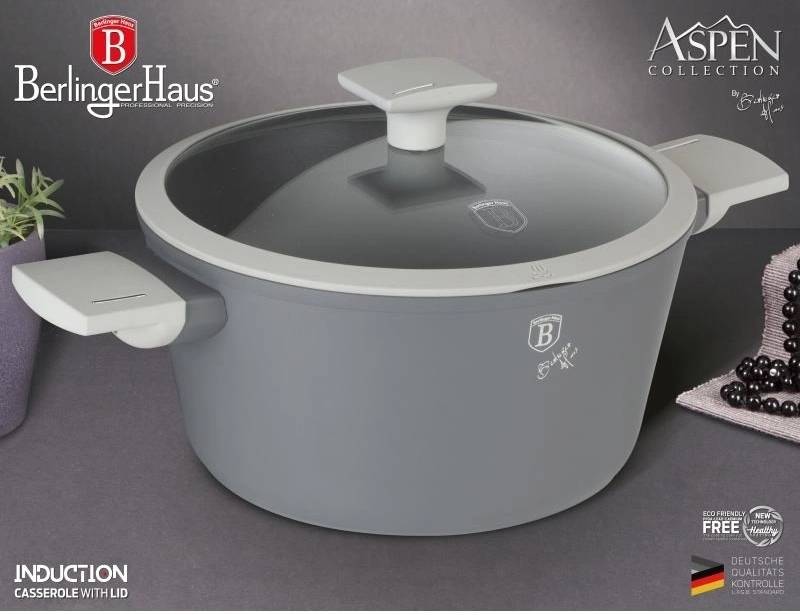 Berlingerhaus Kastrol s titanovým nepřilnavým povrchem 24 cm Aspen Collection BH-7067