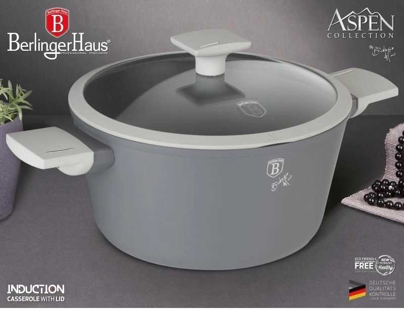 Berlingerhaus Kastrol s titanovým nepřilnavým povrchem 24 cm Aspen Collection BH-7067
