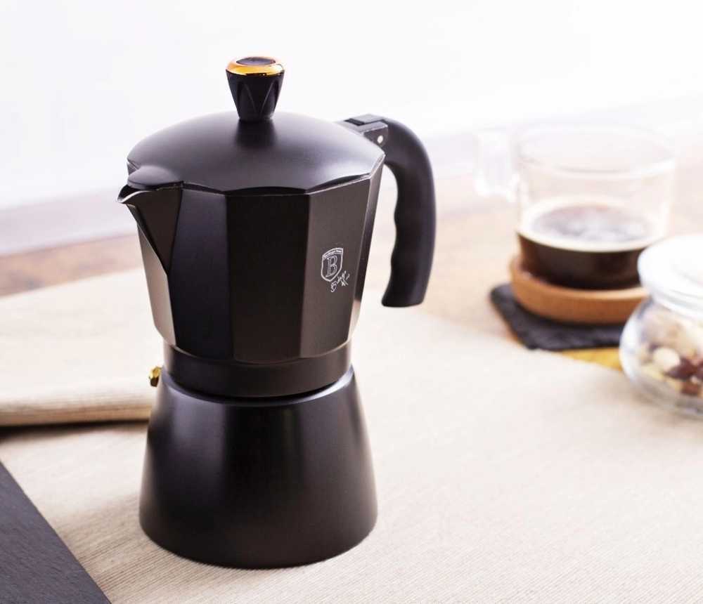 Berlingerhaus Konvice na espresso 3 šálky Black Rose Collection BH-1973
