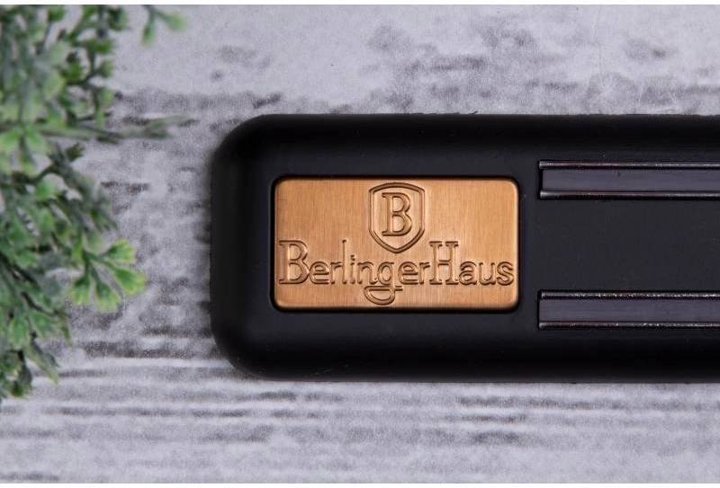 Berlingerhaus Sada nožů s magnetickým držákem 6 ks Black Rose Collection BH-2698