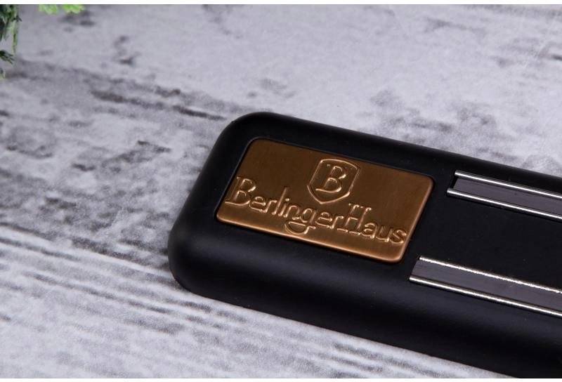 Berlingerhaus Sada nožů s magnetickým držákem 6 ks Black Rose Collection BH-2698