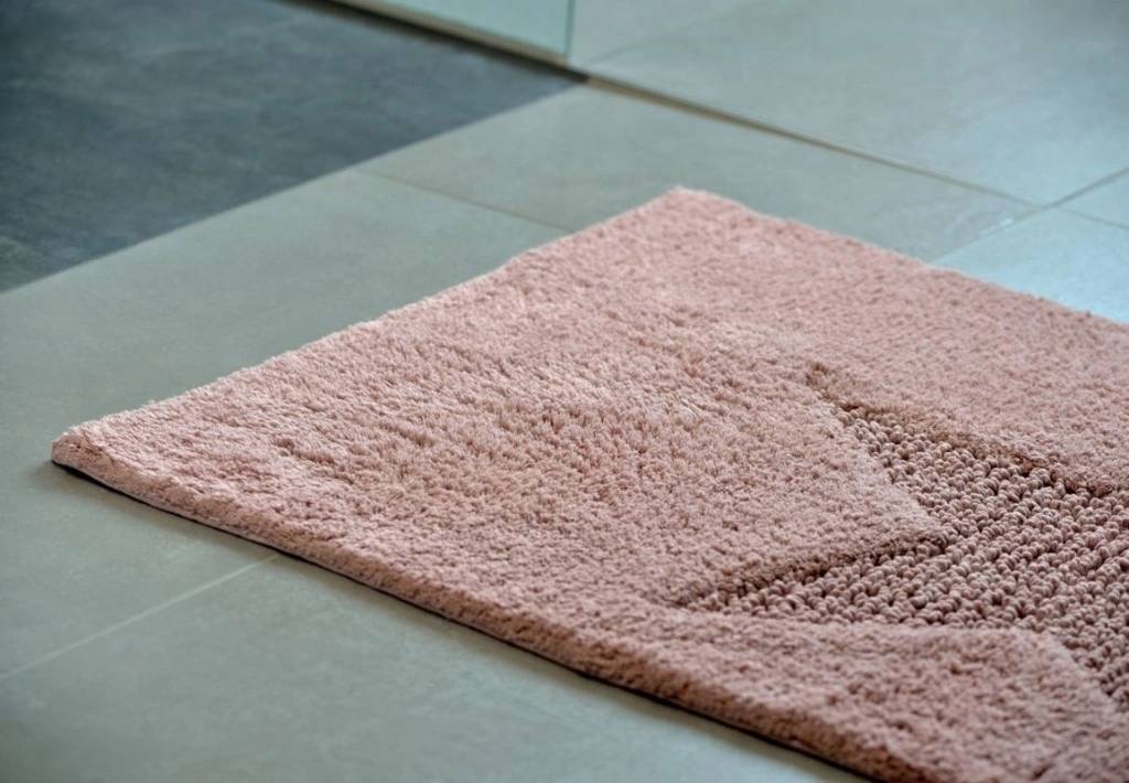 Kela Koupelnová předložka LINDANO 55x65 cm starorůžová KL-21126