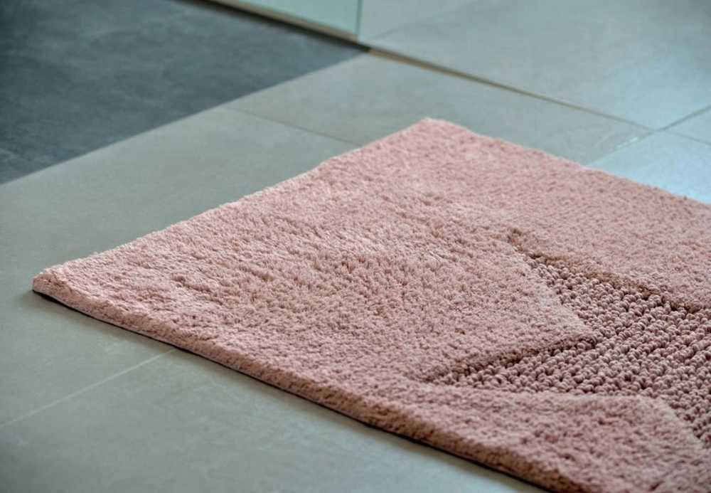 Kela Koupelnová předložka LINDANO 55x65 cm starorůžová KL-21126