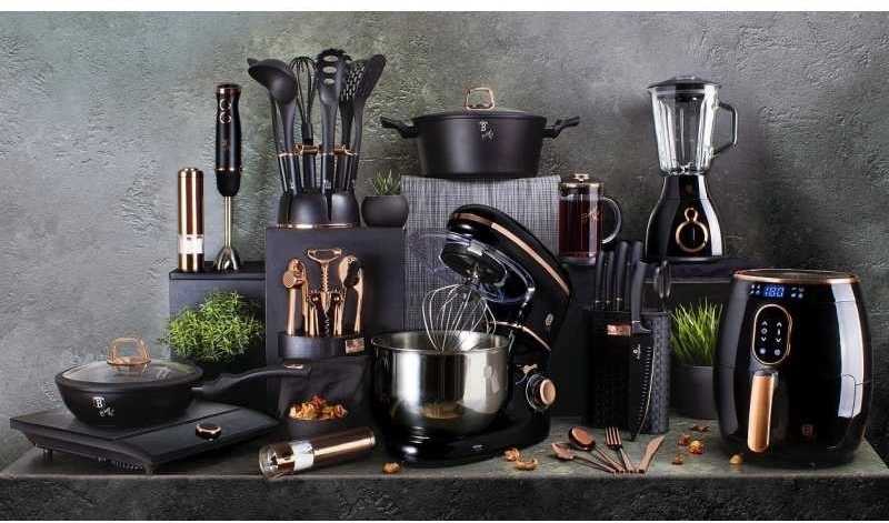 Berlingerhaus Sada nožů s nepřilnavým povrchem 6 ks Black Rose Collection BH-2593