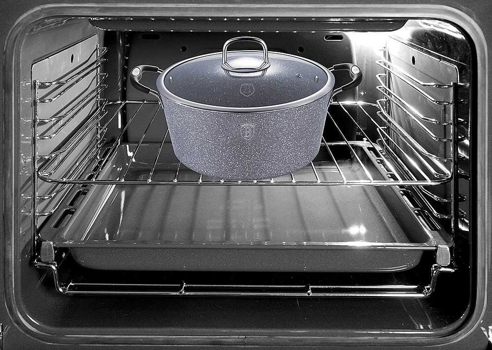 Berlingerhaus Kastrol s mramorovým povrchem 20 cm Gray Stone Touch Line BH-1151