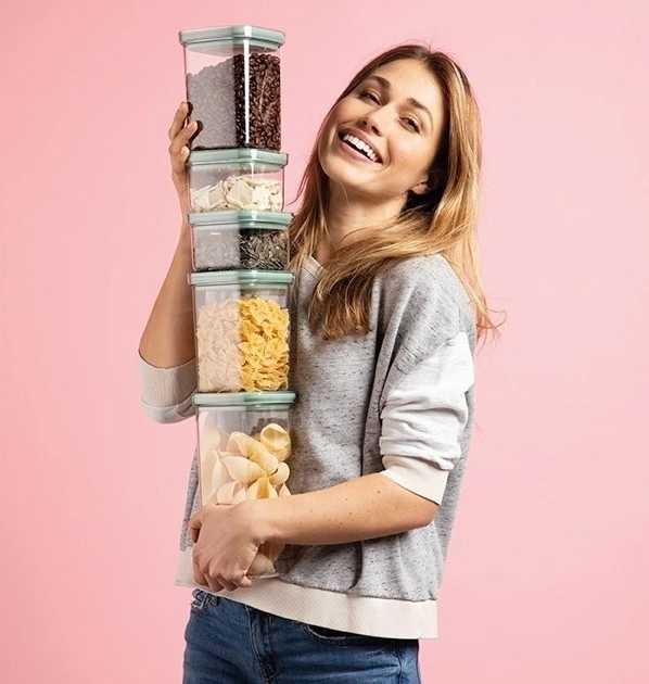 Berghoff Dóza na potraviny vzduchotěsná sada 5 ks LEO BF-3950129