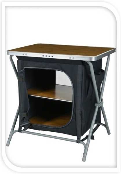 Progarden Kempingový nábytek skříňka skládací 60 x 65 cm KO-X35000410