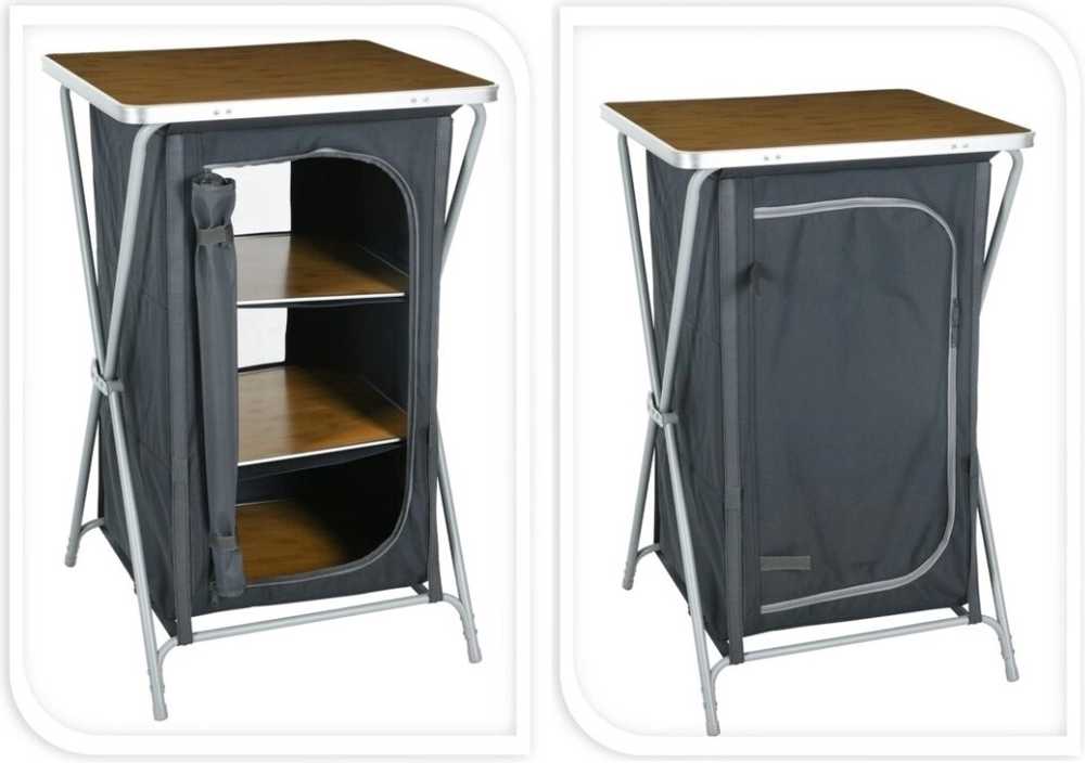 Progarden Kempingový nábytek skříňka skládací 60 x 97 cm KO-X35000440