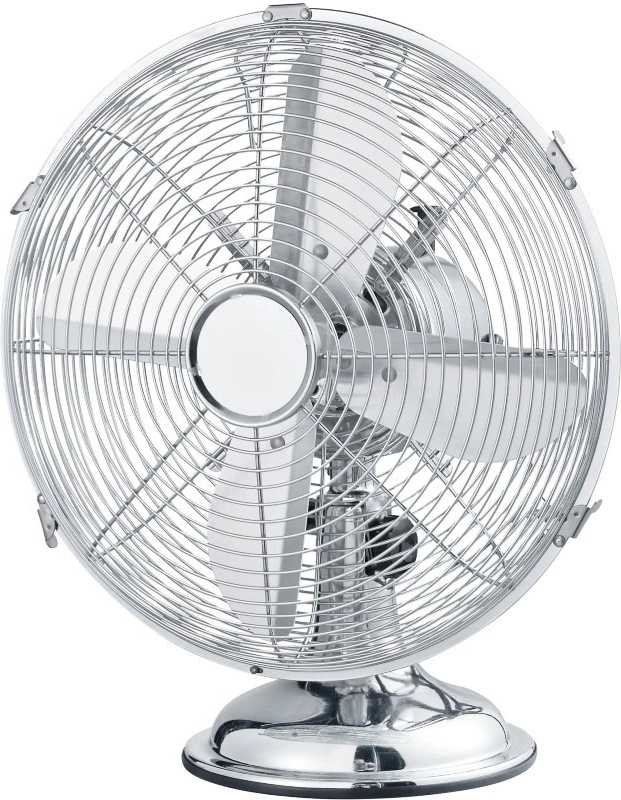 Excellent Ventilátor stolní chrom 35 W 30 cm KO-DE2000050