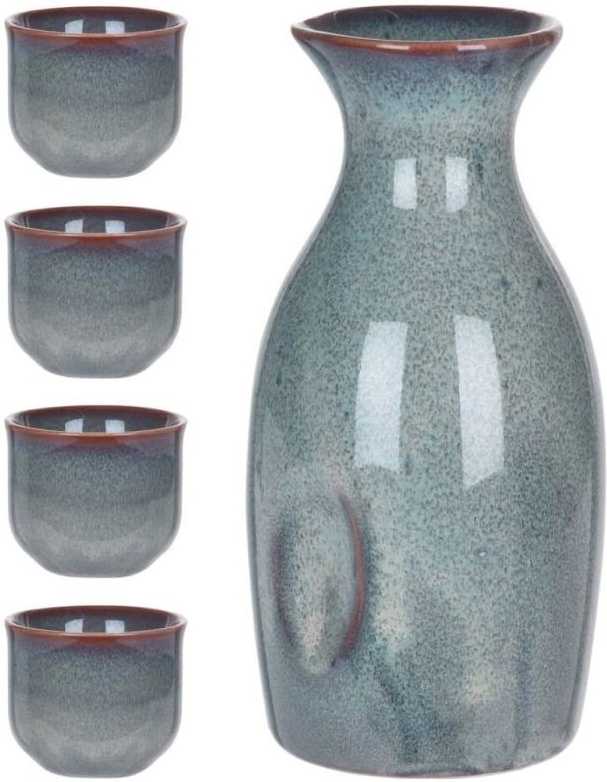 Excellent Sada na saké karafa + 4 šálky EXCELLENT KO-Q94000020