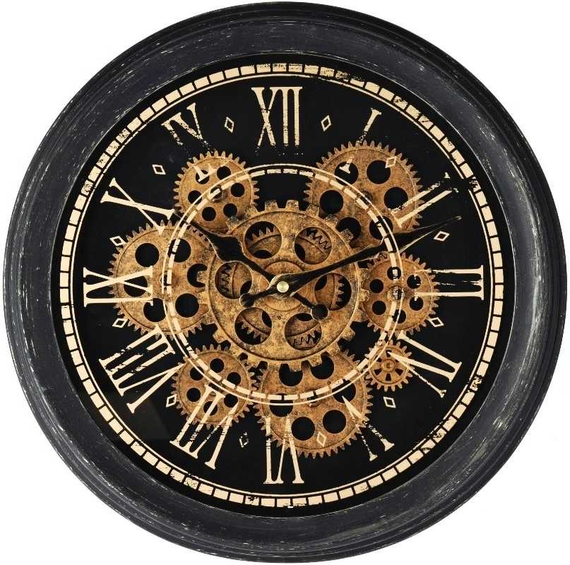 Segnale Hodiny nástěnné s otevřeným strojkem 35 cm KO-KL5000120