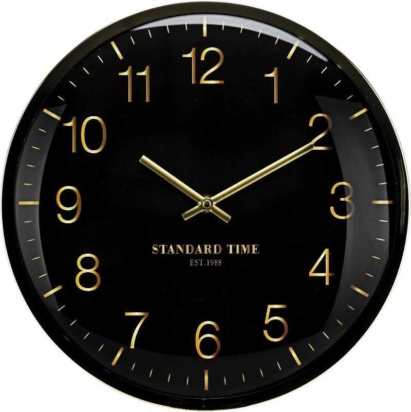 Segnale Nástěnné hodiny se zlatými číslicemi 30 cm KO-HZ1003670