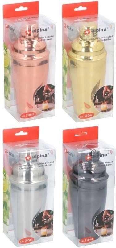 Alpina Shaker na koktejly nerez ocel 550 ml matná černáED-249589antr