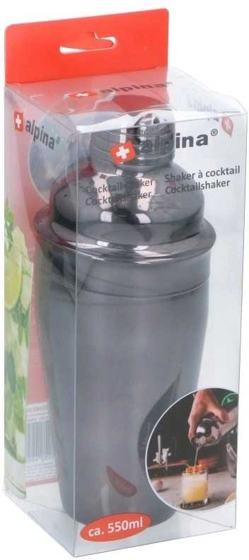 Alpina Shaker na koktejly nerez ocel 550 ml matná černáED-249589antr