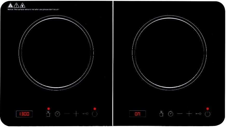 Alpina Indukční vařič dvouplotýnkový 3500WED-218303