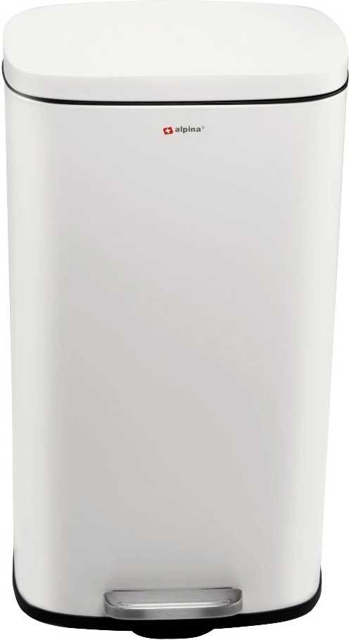 Alpina Odpadkový koš nášlapný s tichým zavíráním 30 LED-247398