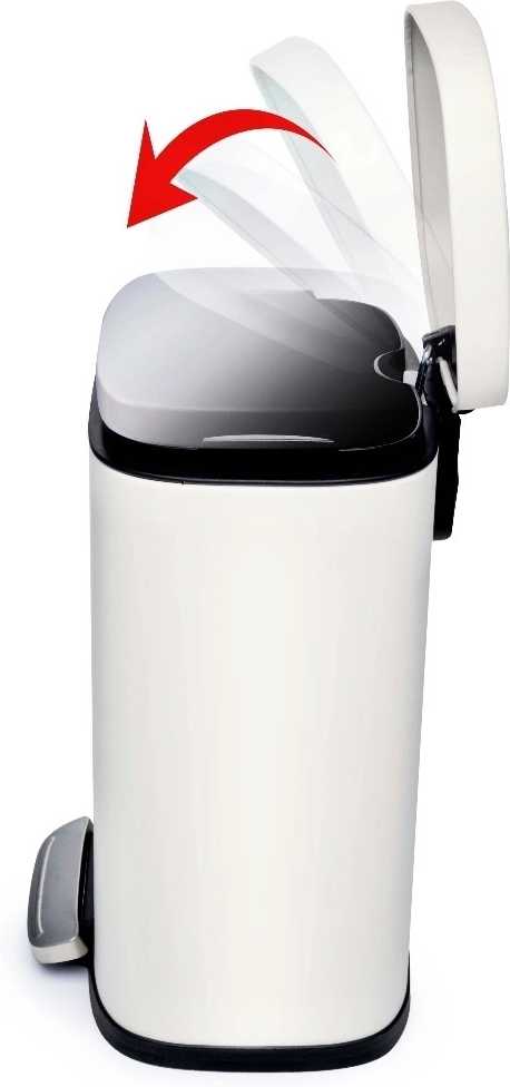 Alpina Odpadkový koš nášlapný s tichým zavíráním 30 LED-247398