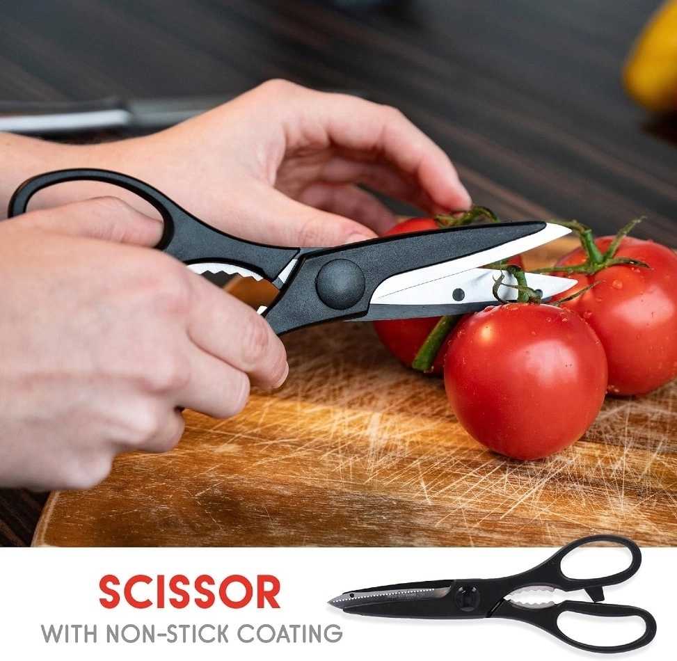 Alpina Sada nožů ve stojanu 15 ks nerez ocelED-212293