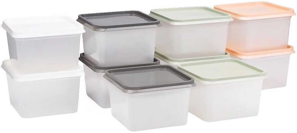 Alpina Box na potraviny s víkem sada 10ks 750 mlED-223917