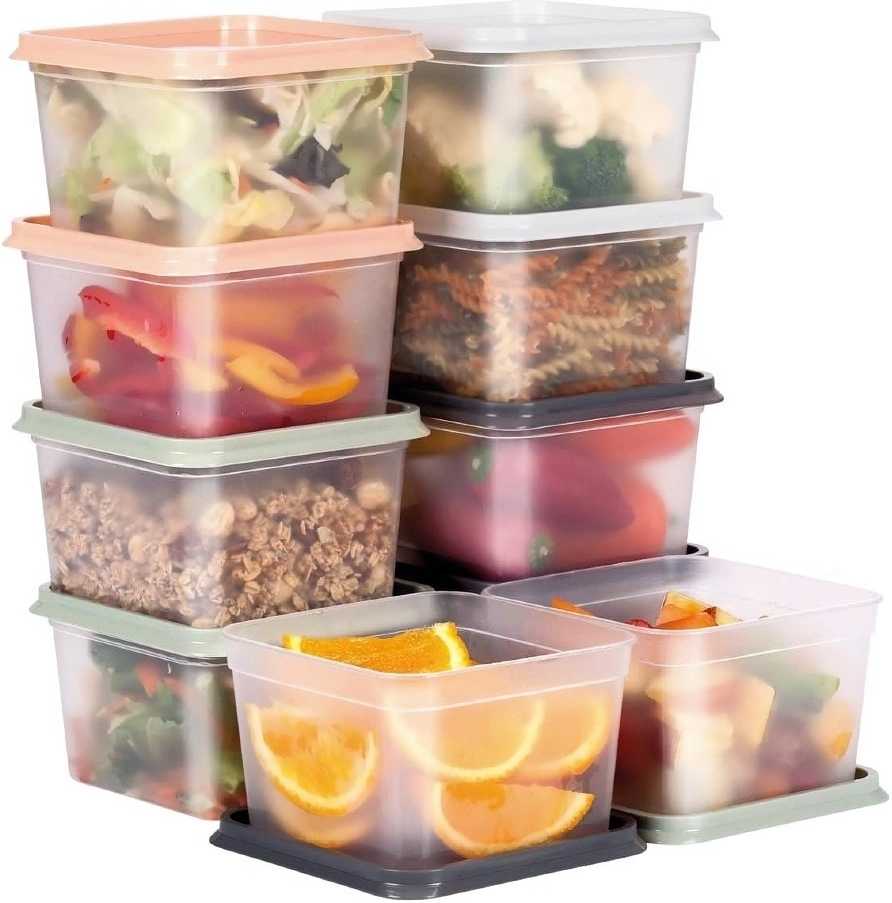 Alpina Box na potraviny s víkem sada 10ks 750 mlED-223917