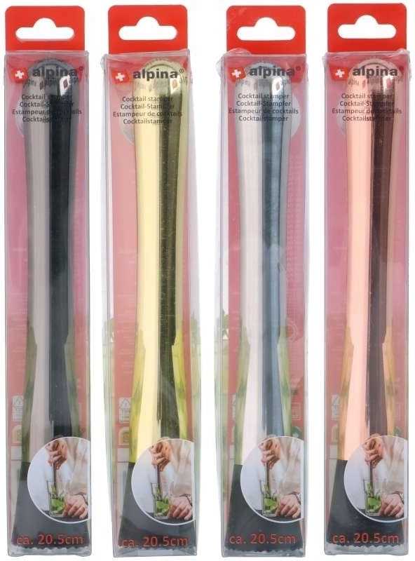 Alpina Barmanský muddler na koktejly rosegoldED-249590bron