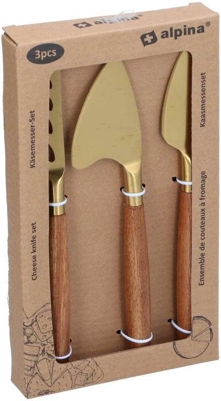 Alpina Sada nožů na sýr 3ksED-223681