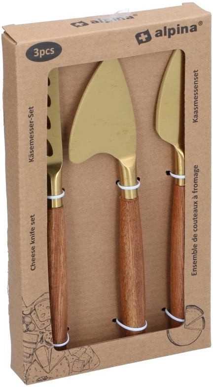 Alpina Sada nožů na sýr 3ksED-223681