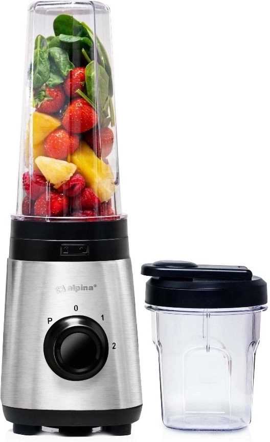 Alpina Smoothie mixér nerez ocel + dvě lahve 320WED-247354