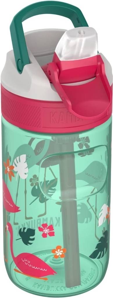 Kambukka Láhev na vodu pro děti Lagoon, Pink Flamingo, 400 ml