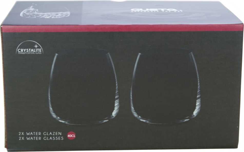 Gusta Sklenice na vodu, 2 ks