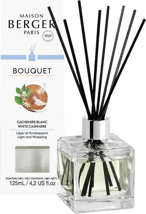 Maison Berger Paris BERGER White Cashmere/Bílý Kašmír difuzér s náplní kostka 0,125l