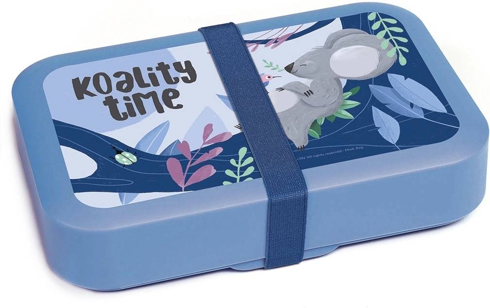 DBP Plastic DBP Svačinová krabička velká Koala modrá