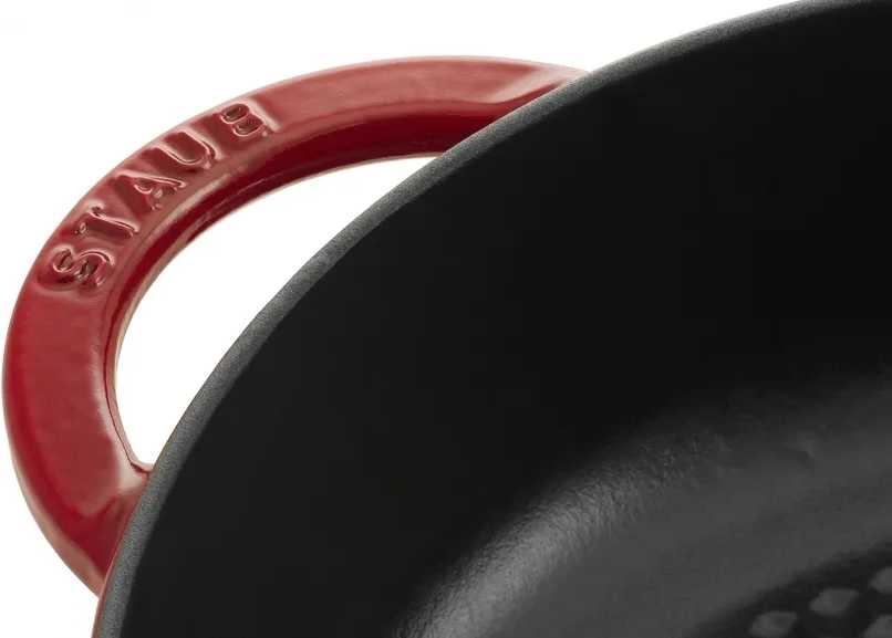 Staub Litinový pekáč s víkem, 24 cm, červená