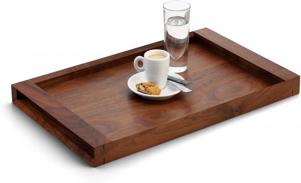 Philippi Designový podnos Lodge ořechové dřevo 3 velikosti