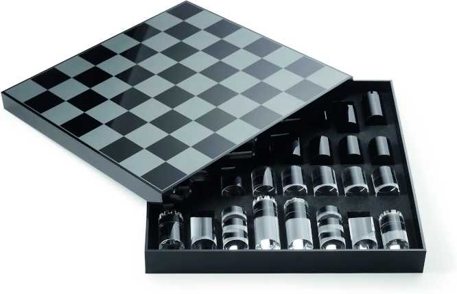 Philippi Skleněné šachy "YAP"