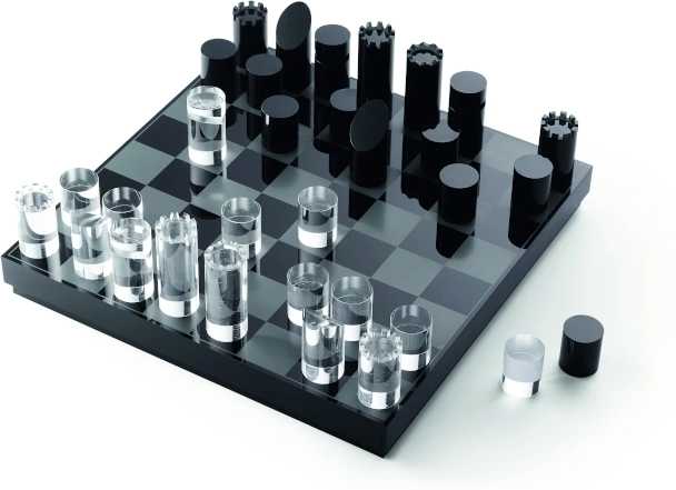 Philippi Skleněné šachy "YAP"