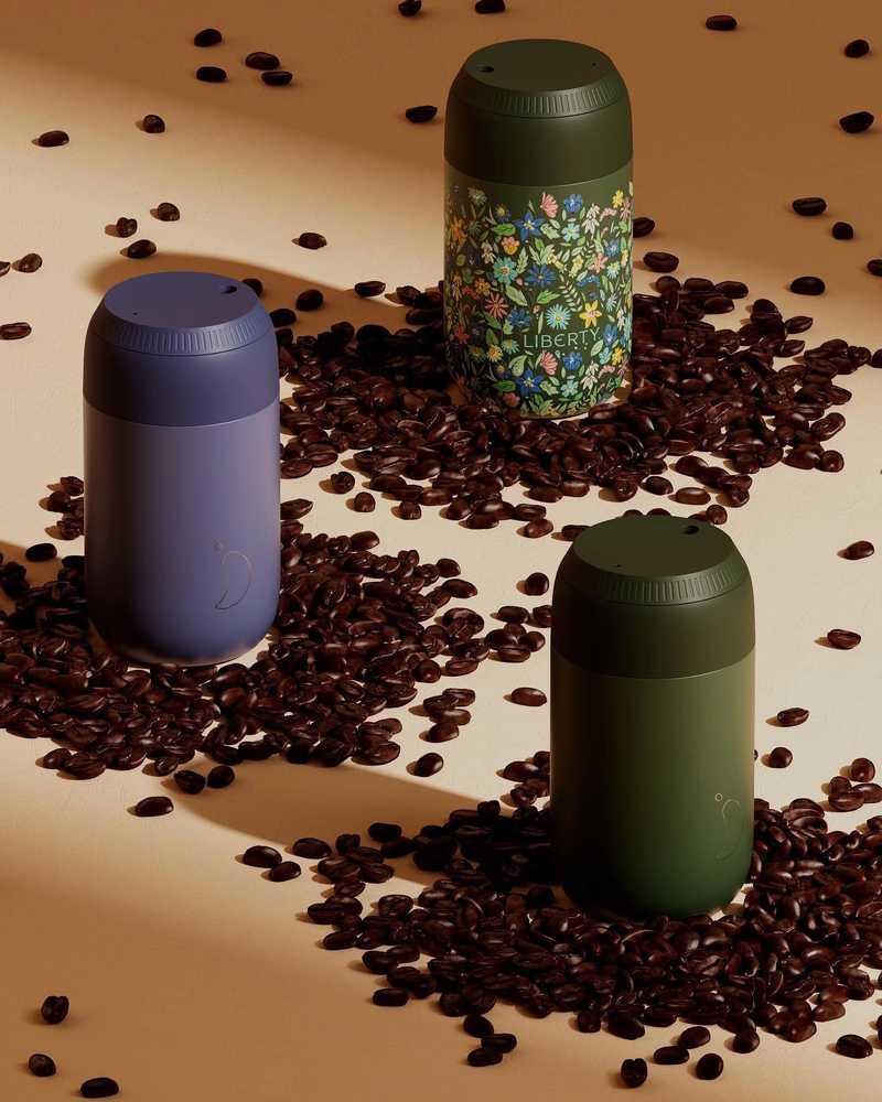 Chilly's Bottles Termohrnek Series 2, 500 ml, arktická bílá