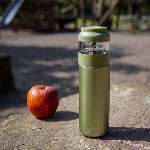 Lurch Termo láhev se sítkem na čaj 400 ml, Green Tea