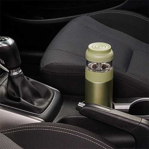 Lurch Termo láhev se sítkem na čaj 400 ml, Green Tea