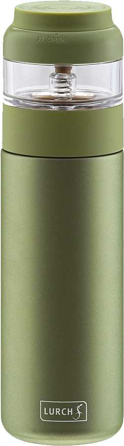 Lurch Termo láhev se sítkem na čaj 400 ml, Green Tea