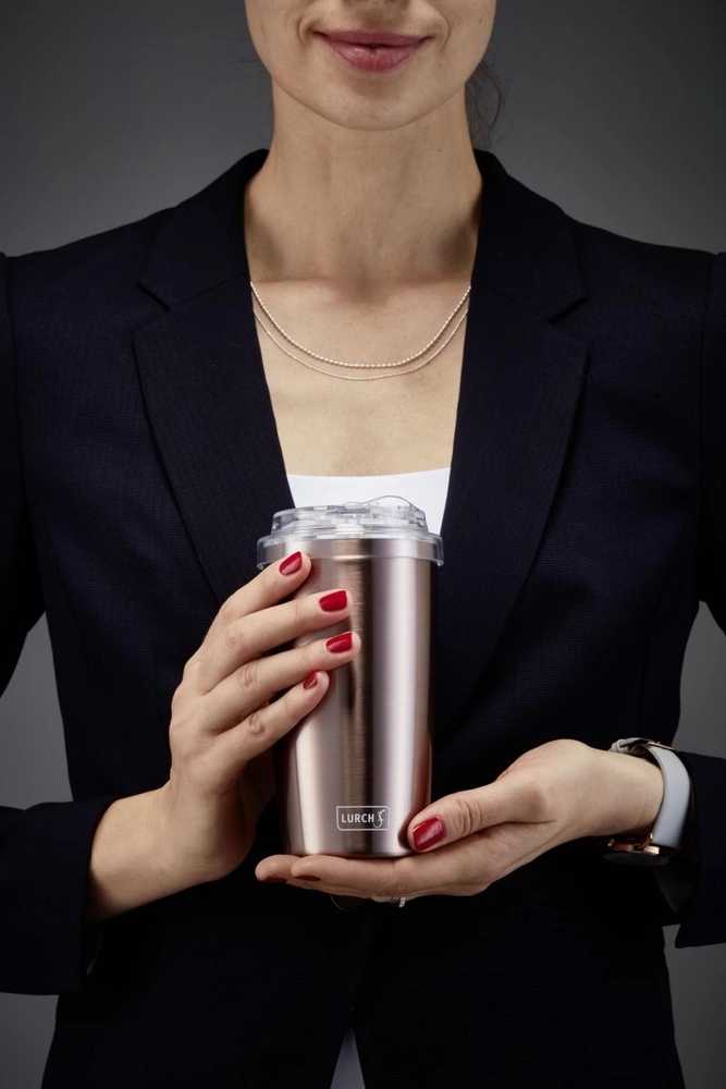 Lurch Termo hrnek ToGo 400 ml, Rose Gold